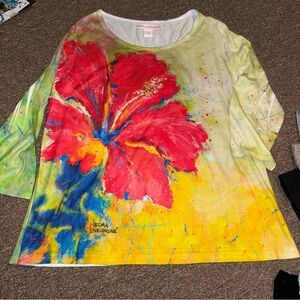 Leoma Lovegrove Floral Art Top